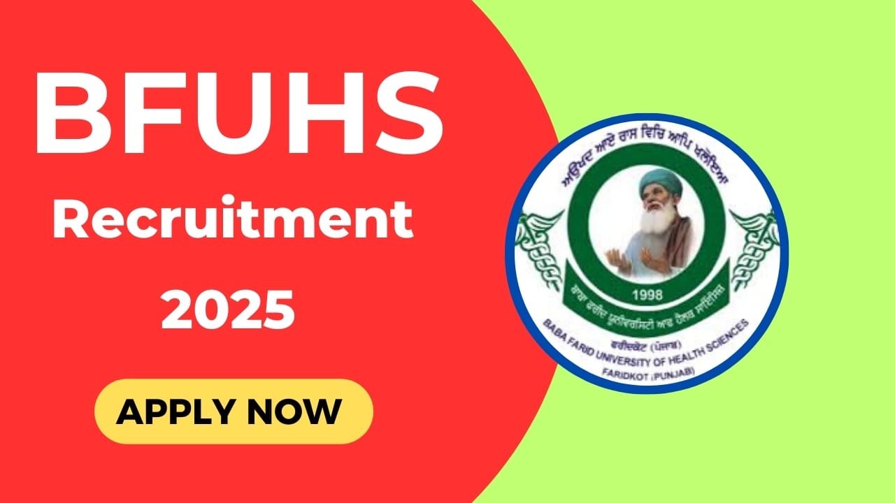 BFUHS Recruitment 2024