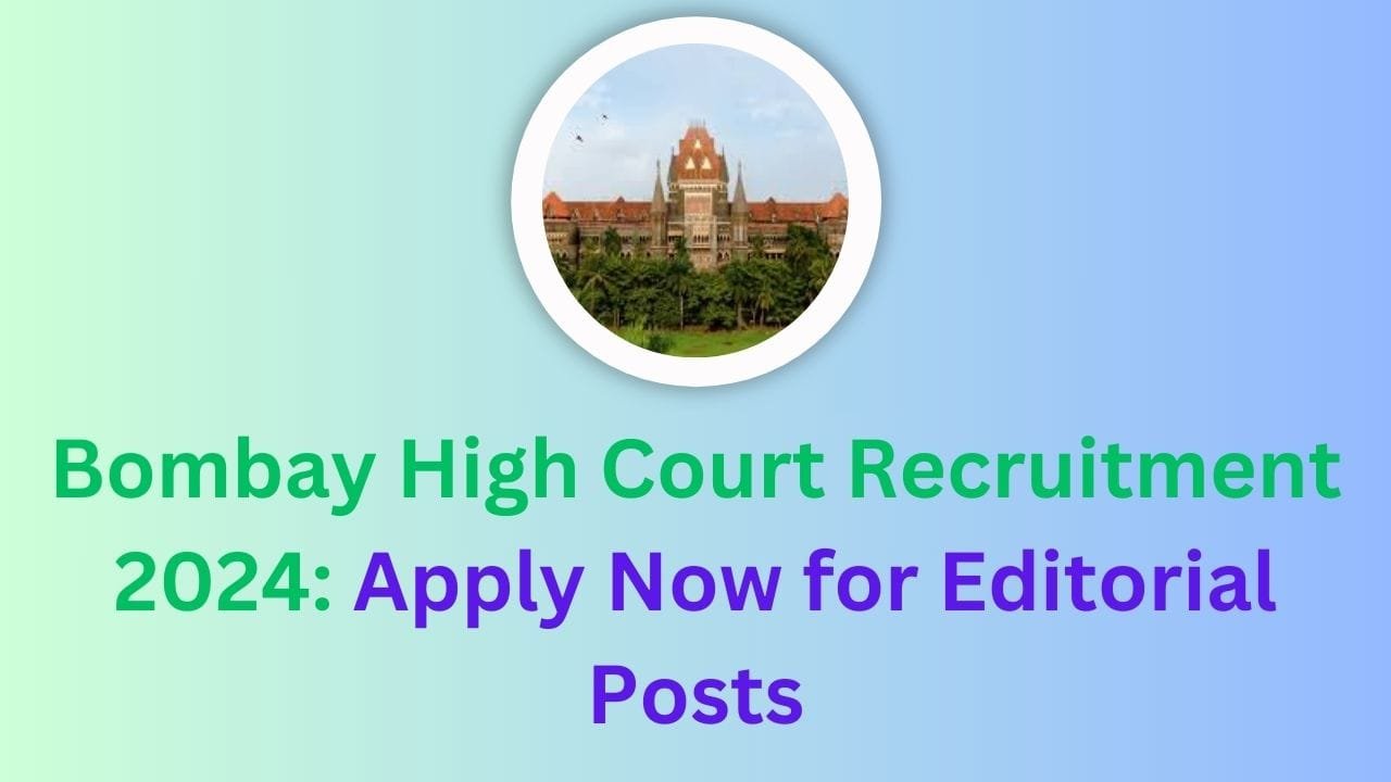 Bombay High Court Recruitment 2024