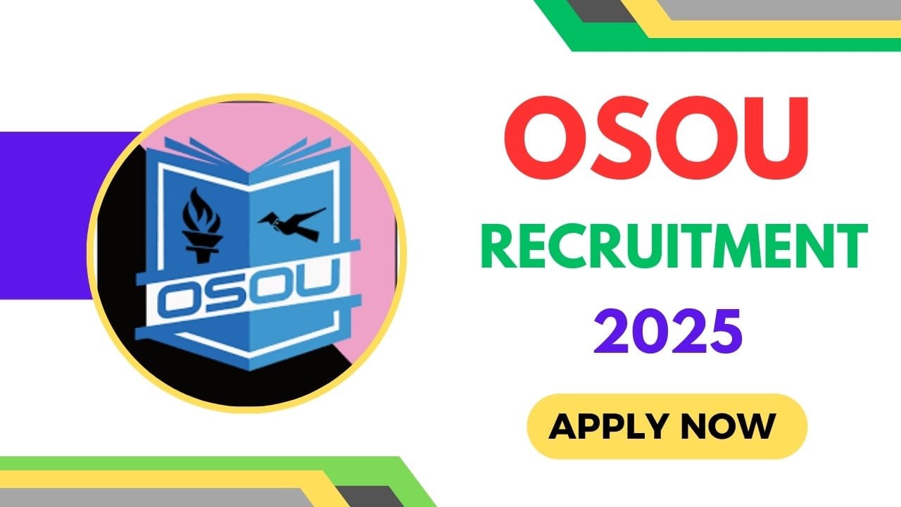 OSOU Recruitment 2024