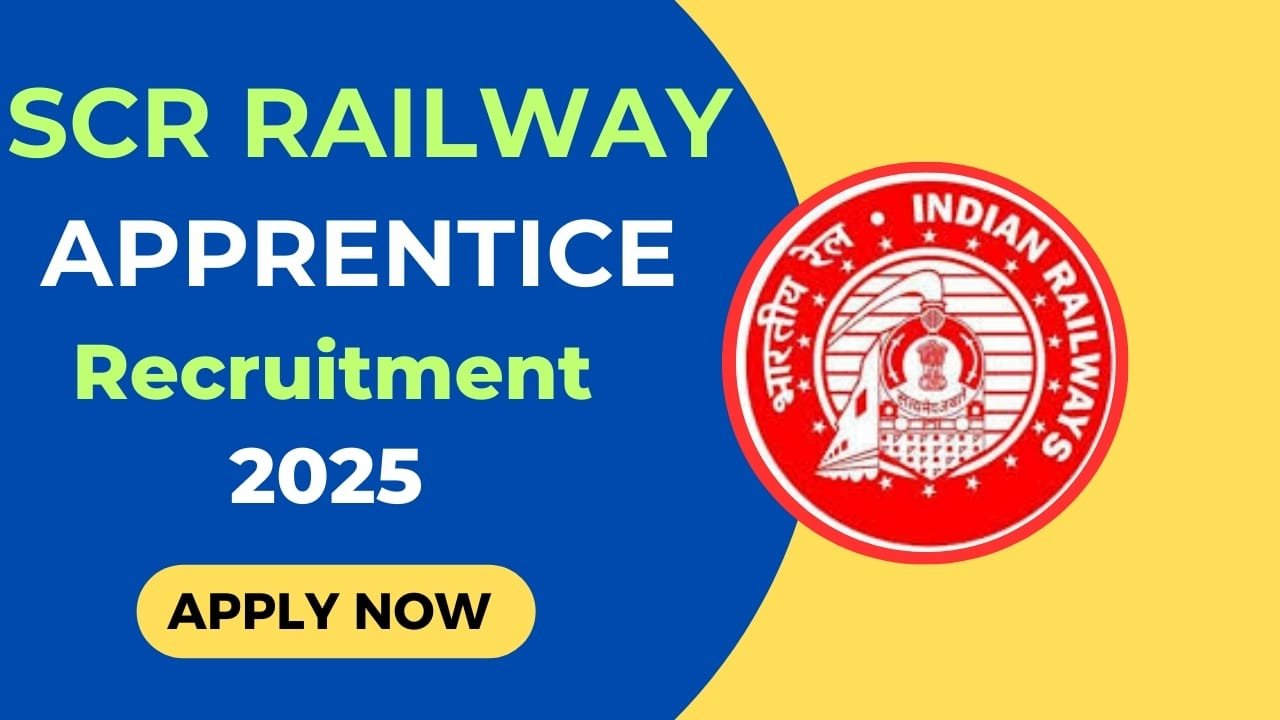 SCR Railway Apprentice Recruitment 2025