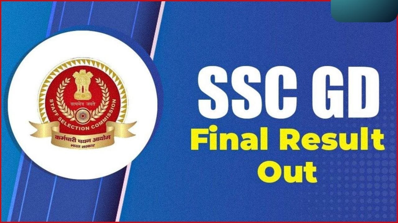 SSC GD Final Result 2024 Declared