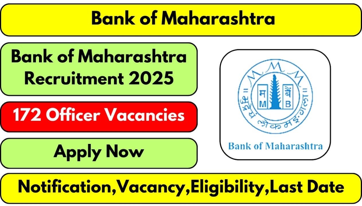 Bank of Maharashtra Recruitment 2025