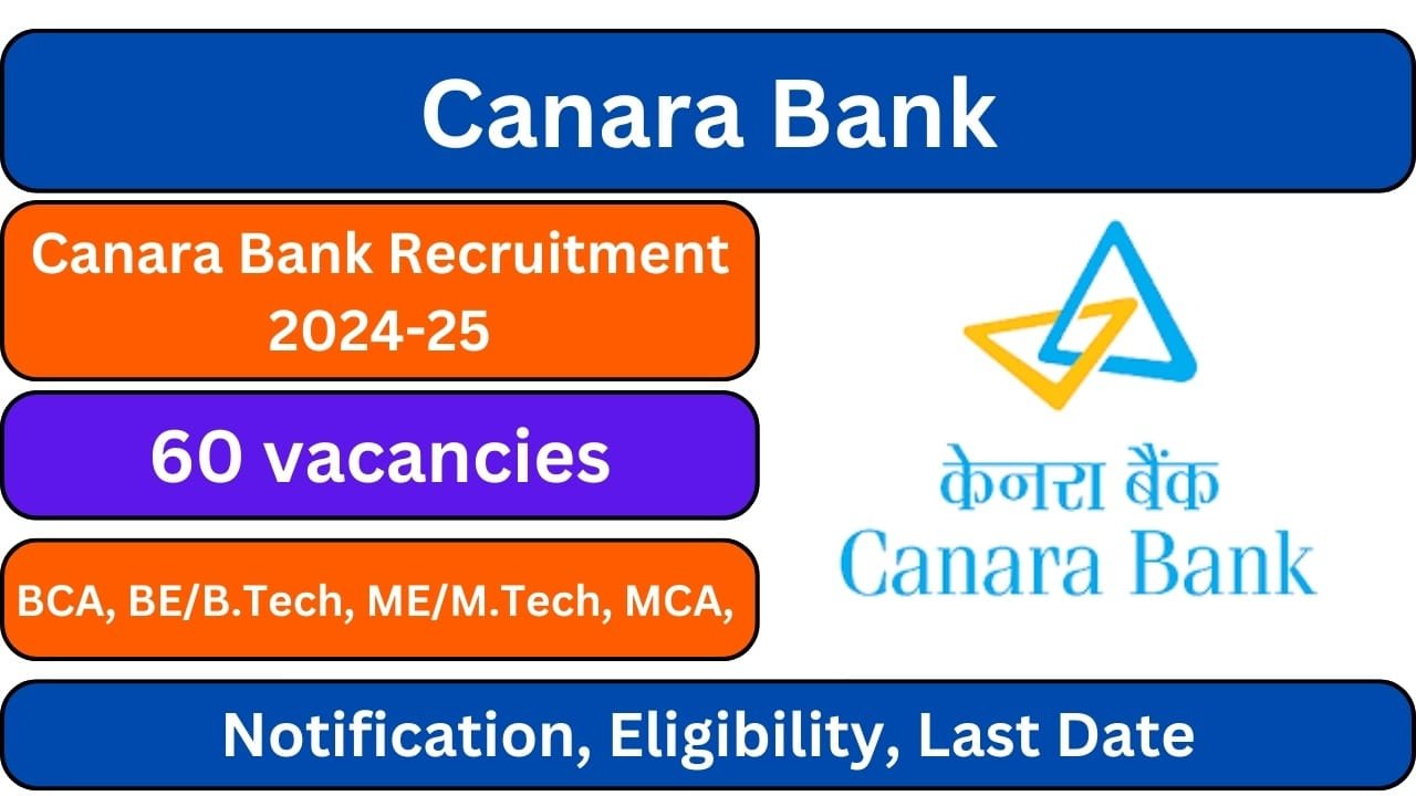 Canara Bank Recruitment 2024-25