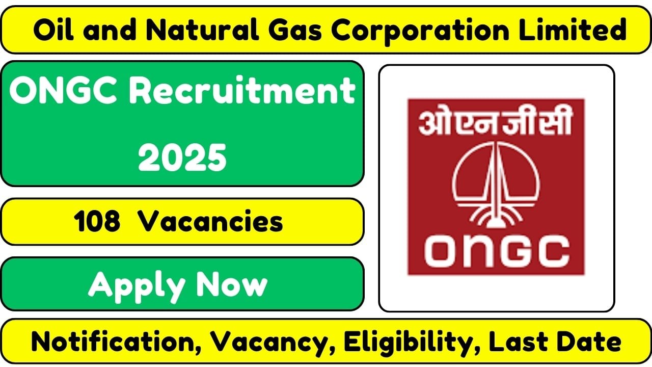 ONGC Recruitment 2025