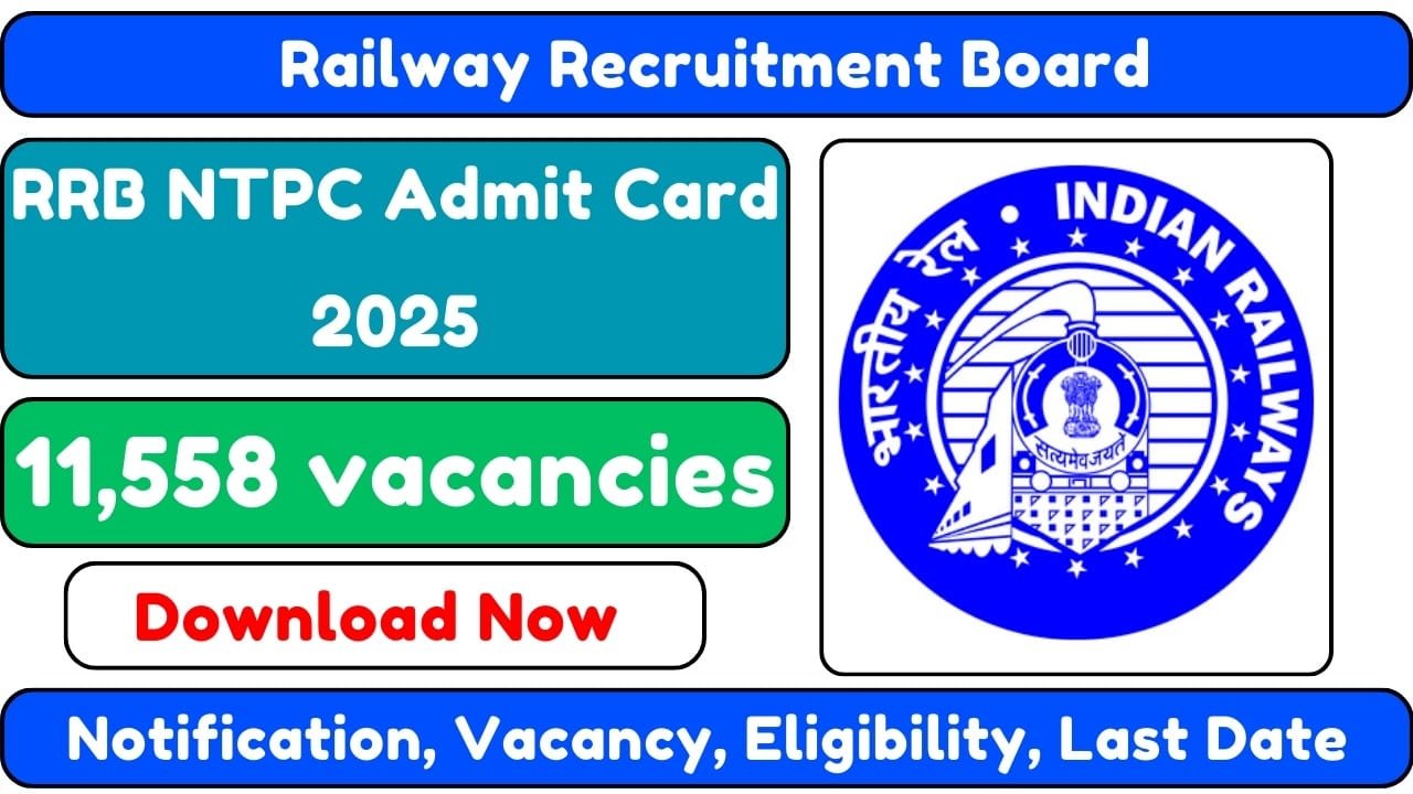 RRB NTPC Admit Card 2025