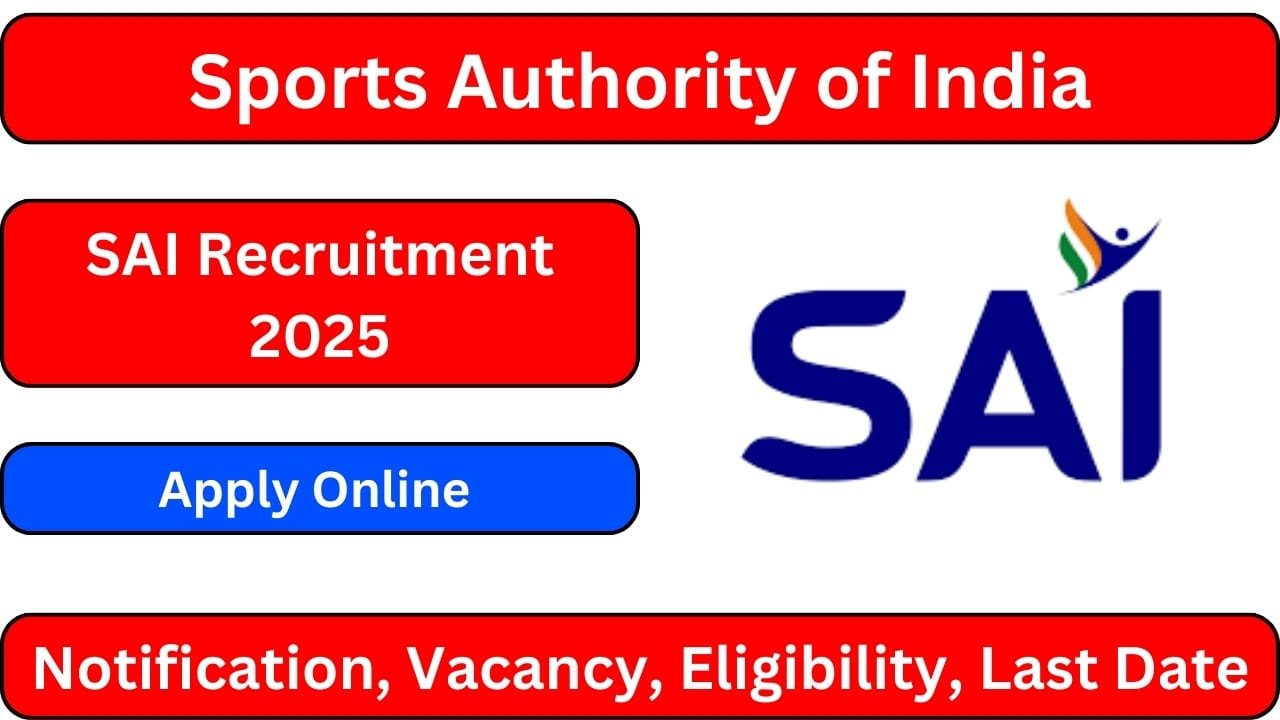 SAI Recruitment 2025