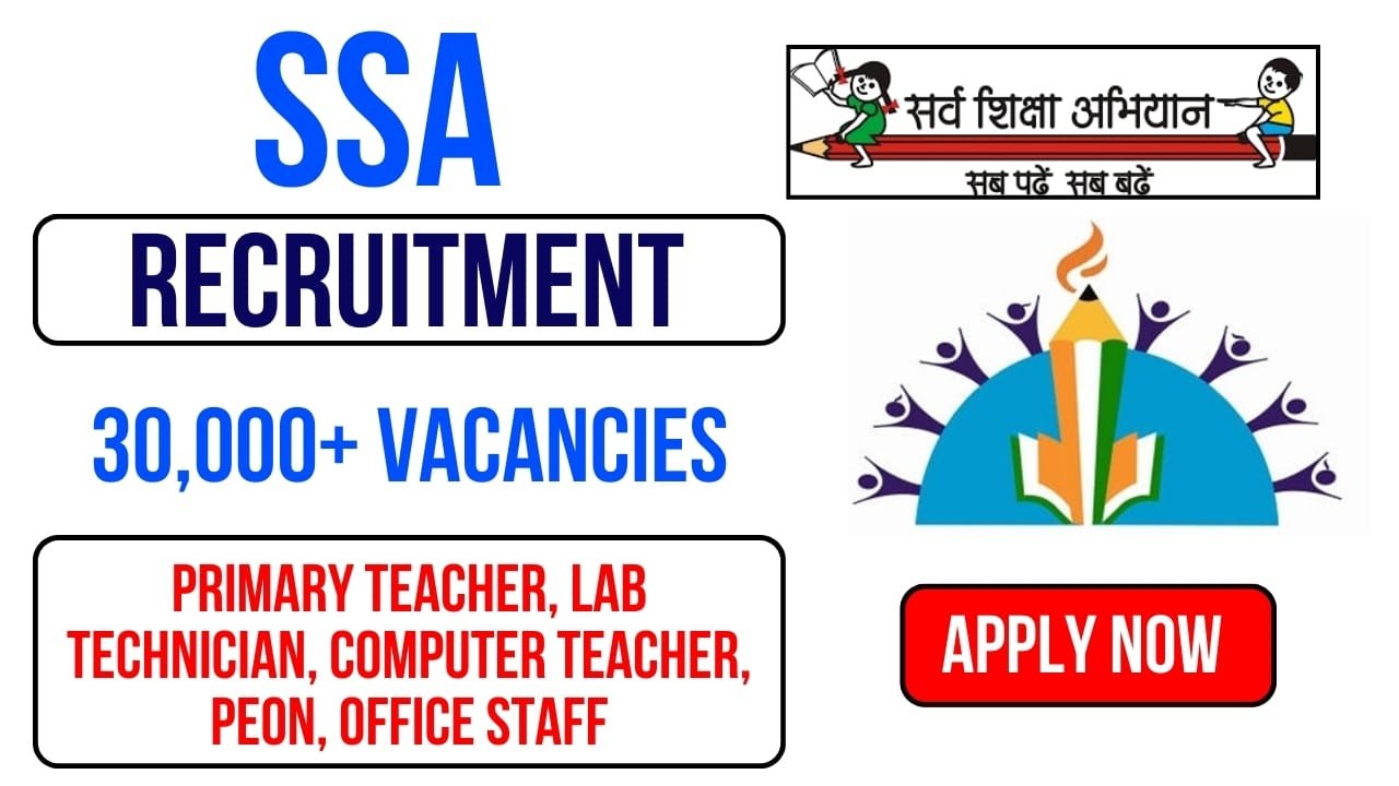 SSA Recruitment 2025 Online Apply