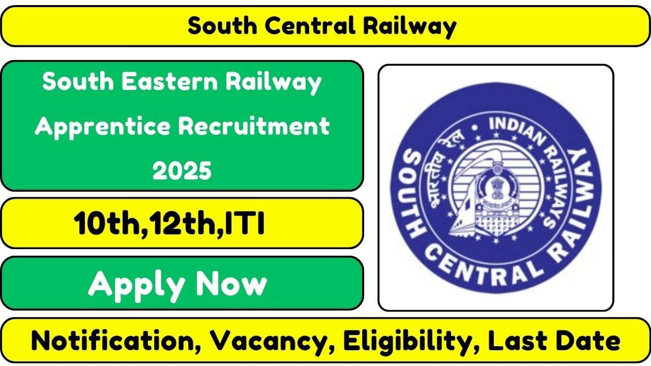 South Eastern Railway Apprentice Recruitment 2025