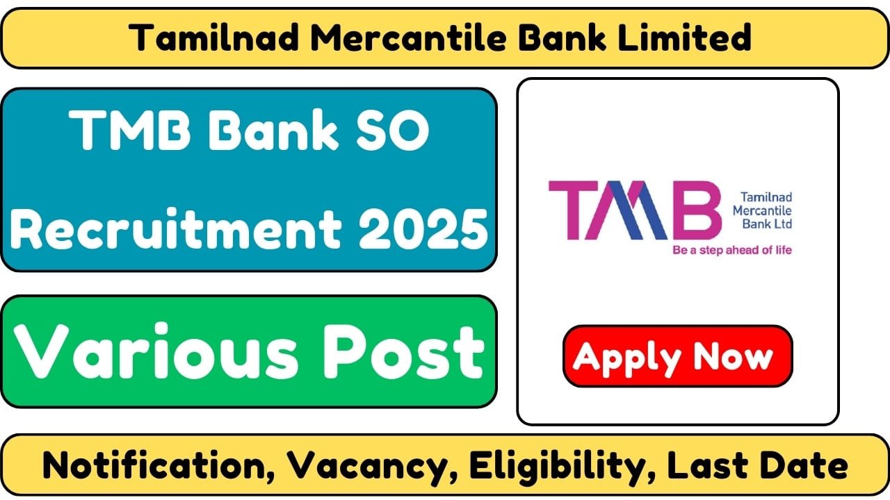 TMB Bank SO Recruitment 2025