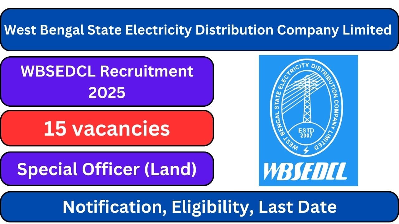 WBSEDCL Recruitment 2025