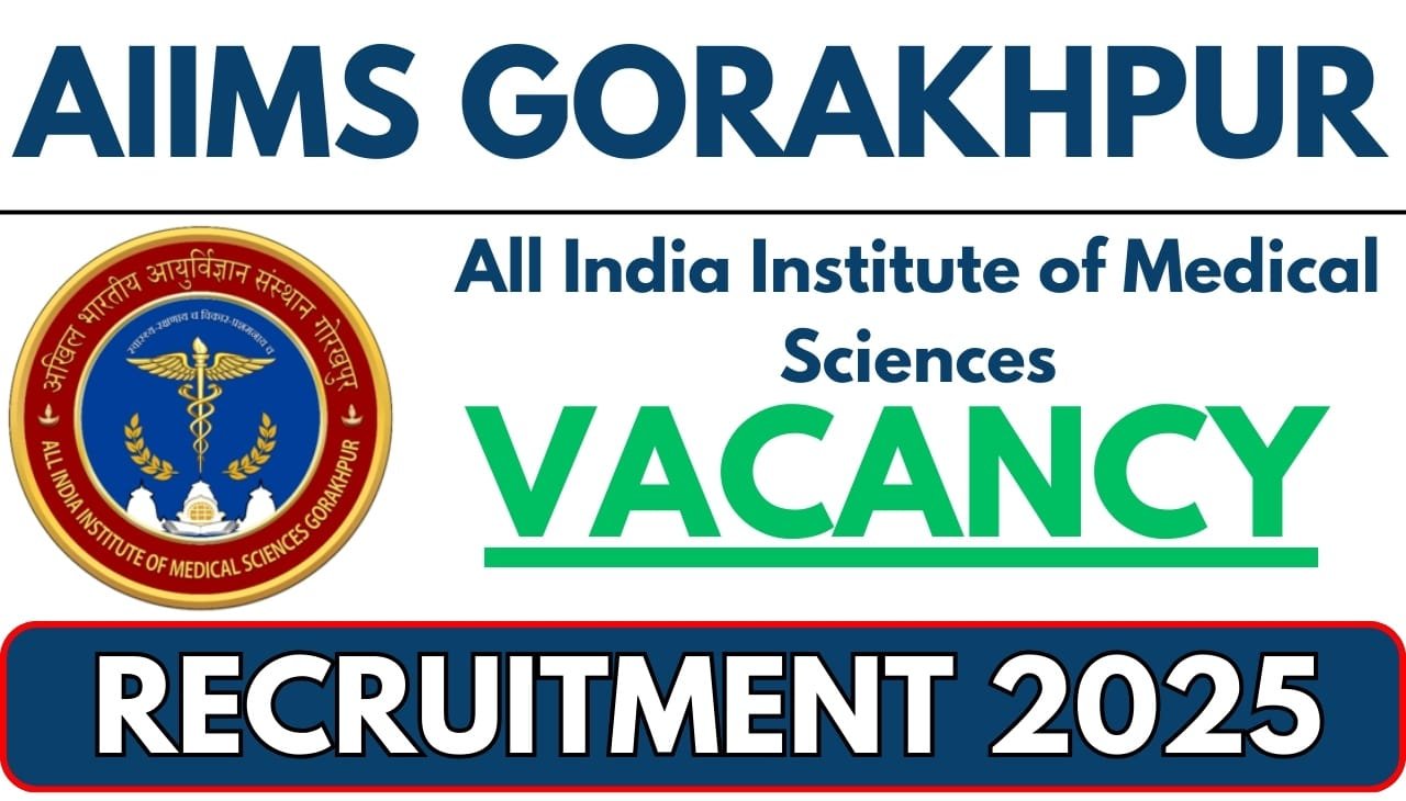 AIIMS Gorakhpur Recruitment 2025