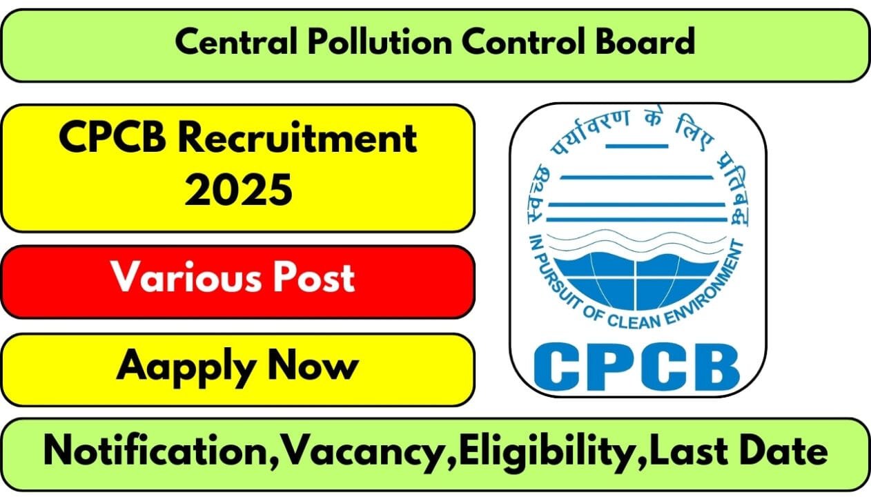 CPCB Recruitment 2025