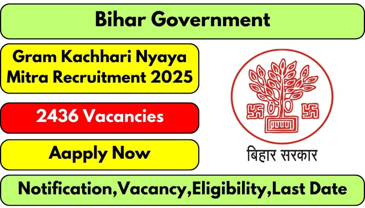 Gram Kachhari Nyaya Mitra Recruitment 2025