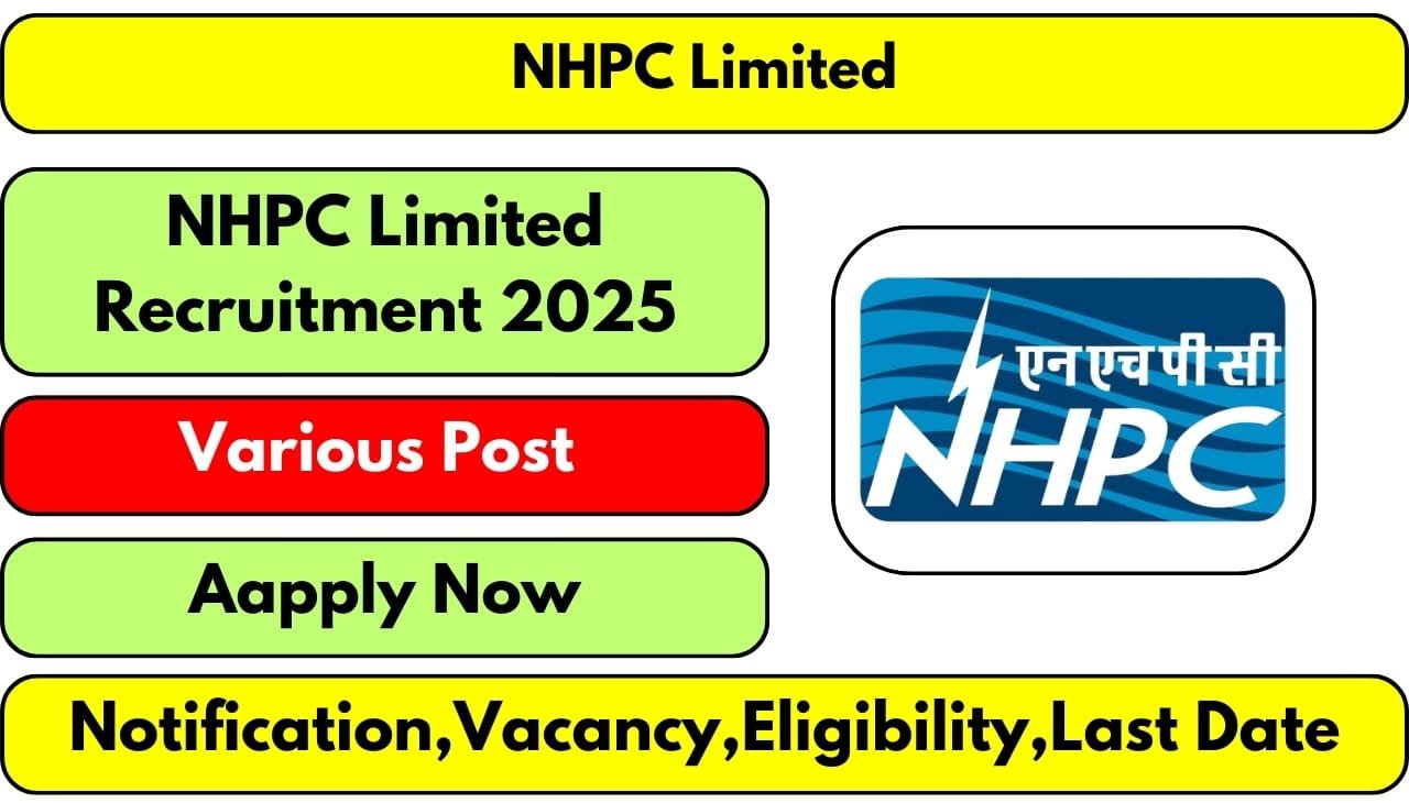 NHPC Limited Recruitment 2025